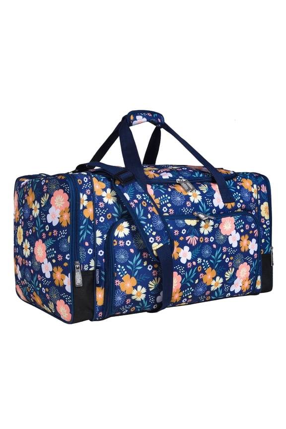 Kids Weekender Duffel Bag for Boys and Girls, 22 Inch (Wildflower Bloom)