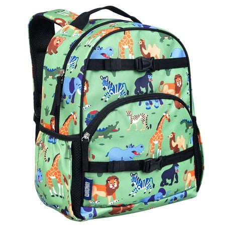Wildkin Kids Wild Animals ECO rPET Next Gen Backpack - 15 Inch / 12L