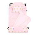 thumbnail image 1 of Wildkin Modern Nap Mat with Elastic Corner Straps for Toddler Boys and Girls, Daycare and Preschool (Pink and Gold Stars), 1 of 6
