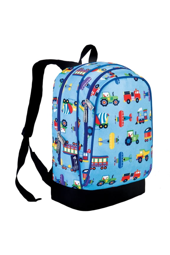 Olive Kids Trains, Planes & Trucks Sidekick Backpack