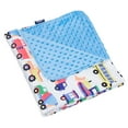 thumbnail image 1 of Trains, Planes & Trucks Plush Blanket, 1 of 8
