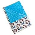 thumbnail image 1 of Wildkin Plush Velour Throw Blanket for Girls and Boys (Horse Dreams), 1 of 5