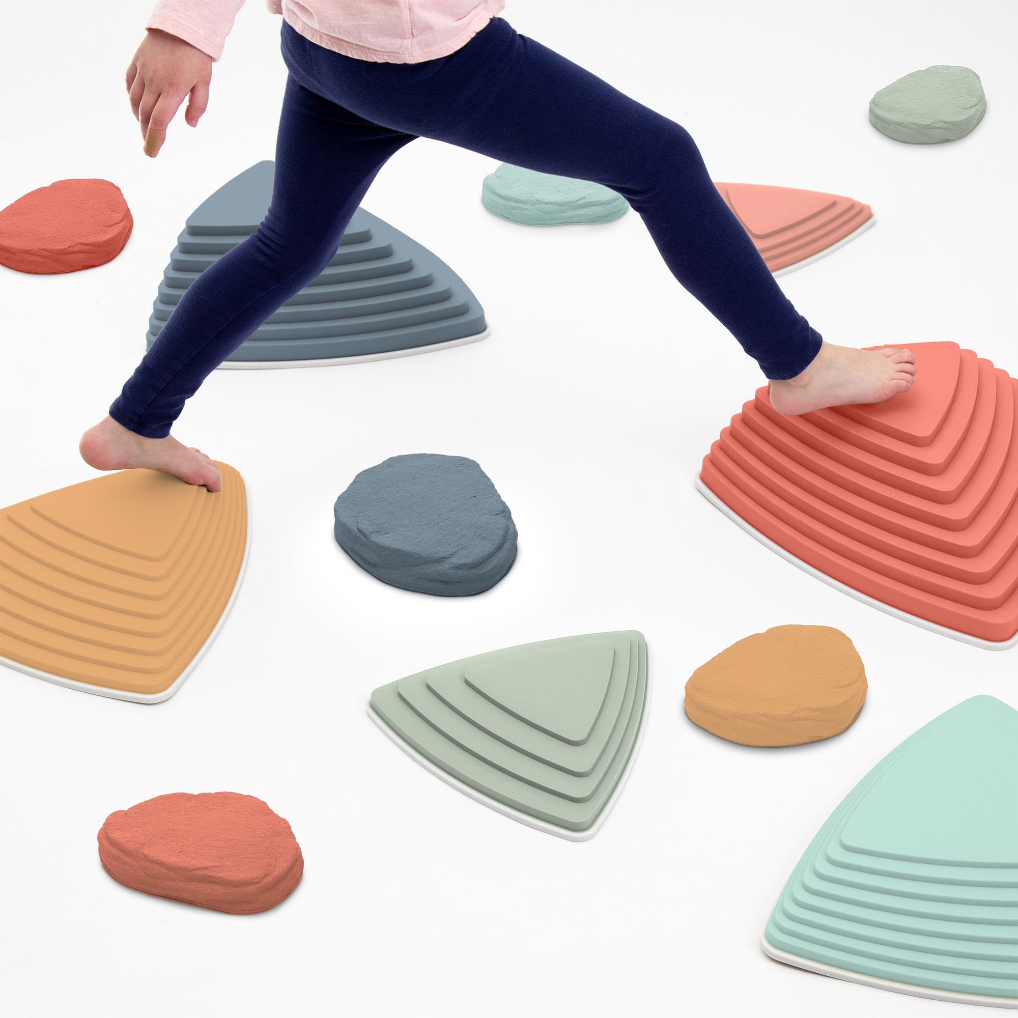 WUCEI JumpOff Jo Rocksteady Plus Balance Blocks & Puddle