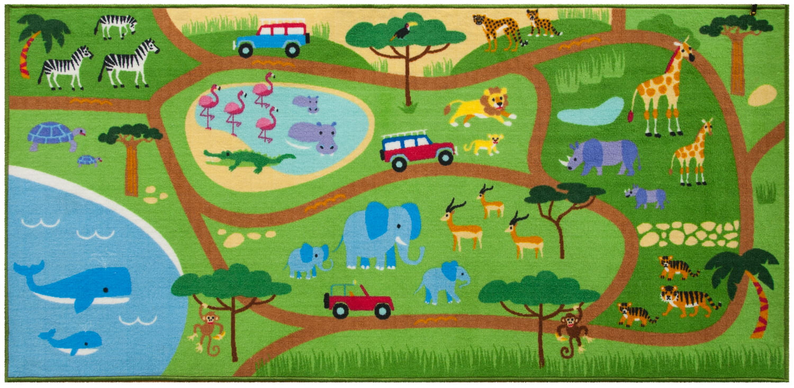 Wildkin Safari Play Rug