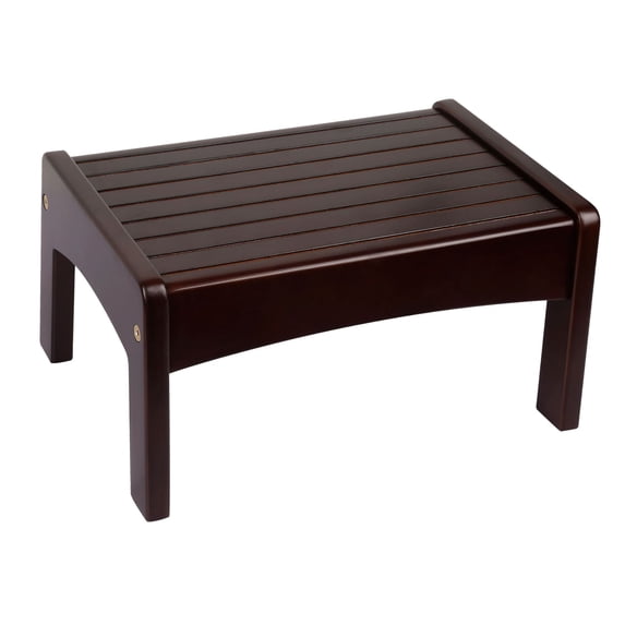 Wildkin Slatted Step Stool - Espresso