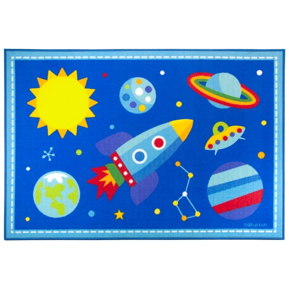 Wildkin Stars Contemporary Area Rug