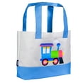 thumbnail image 1 of Wildkin Toddler Beach Tote for Boys Print Graphic Sturdy Handles (Trains, Planes & Trucks), 1 of 5