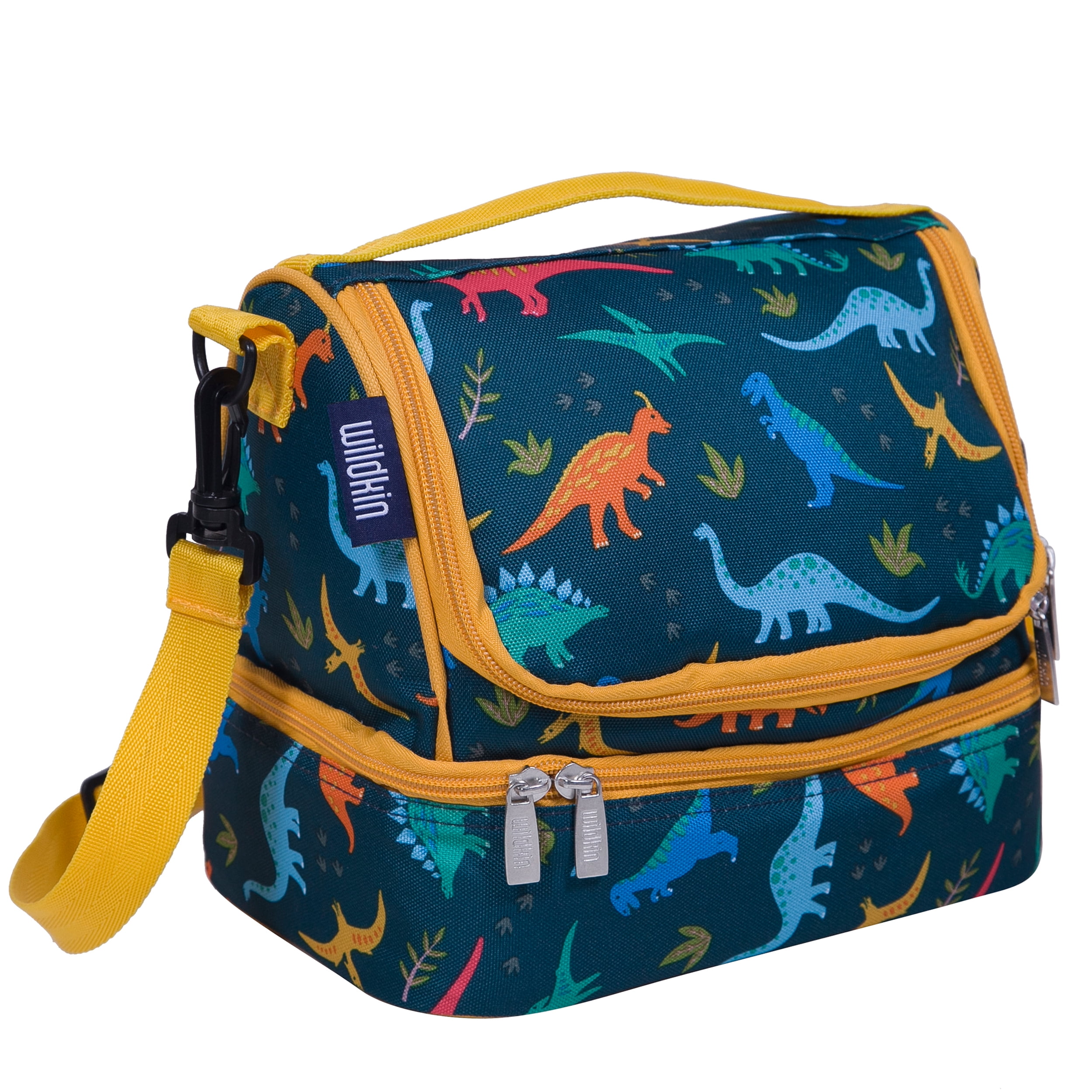 Wildkin Jurassic Dinosaurs Two Compartment Lunch Bag