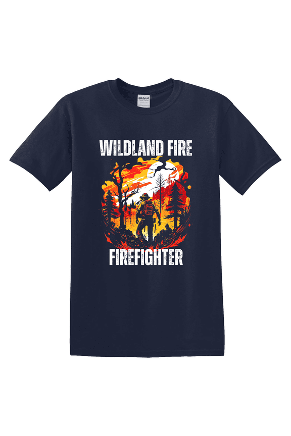 Wildland Fire Firefighter Firemen Rescue Department Fireman T-shirt