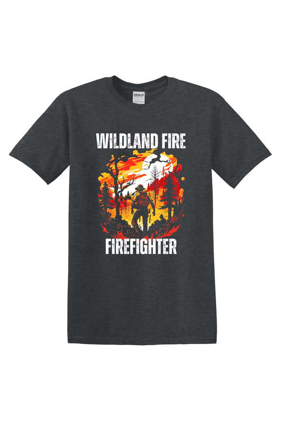 Wildland Fire Firefighter Firemen Rescue Department Fireman T-shirt