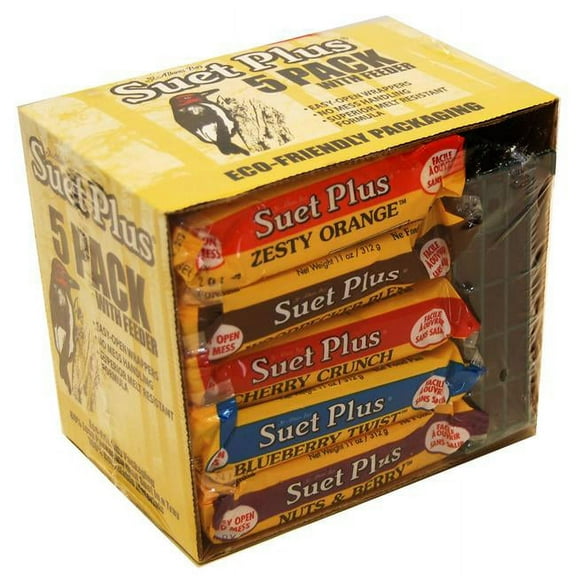 Wildlife 313883 No.4.1 Suet Plus Variety Feeder MP12, Pack of 5