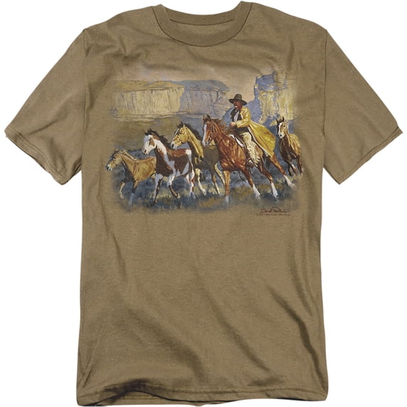 Wildlife T-Shirt A Cowboy Day Unisex Graphic Tee For Men & Women