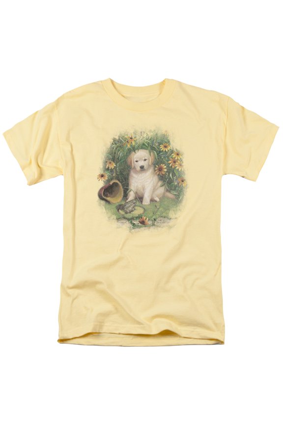 Wildlife T-Shirt A Prince Perhaps Yellow Lab Unisex Graphic Tee For Men & Women