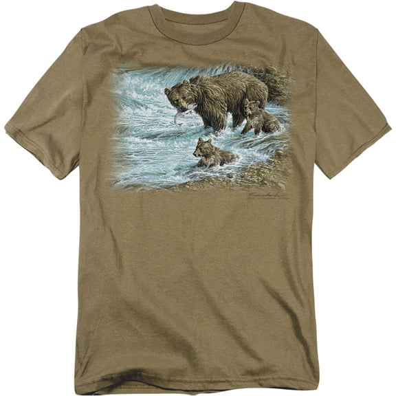 Wildlife T-Shirt Alaskan Brown Bear Unisex Graphic Tee For Men & Women