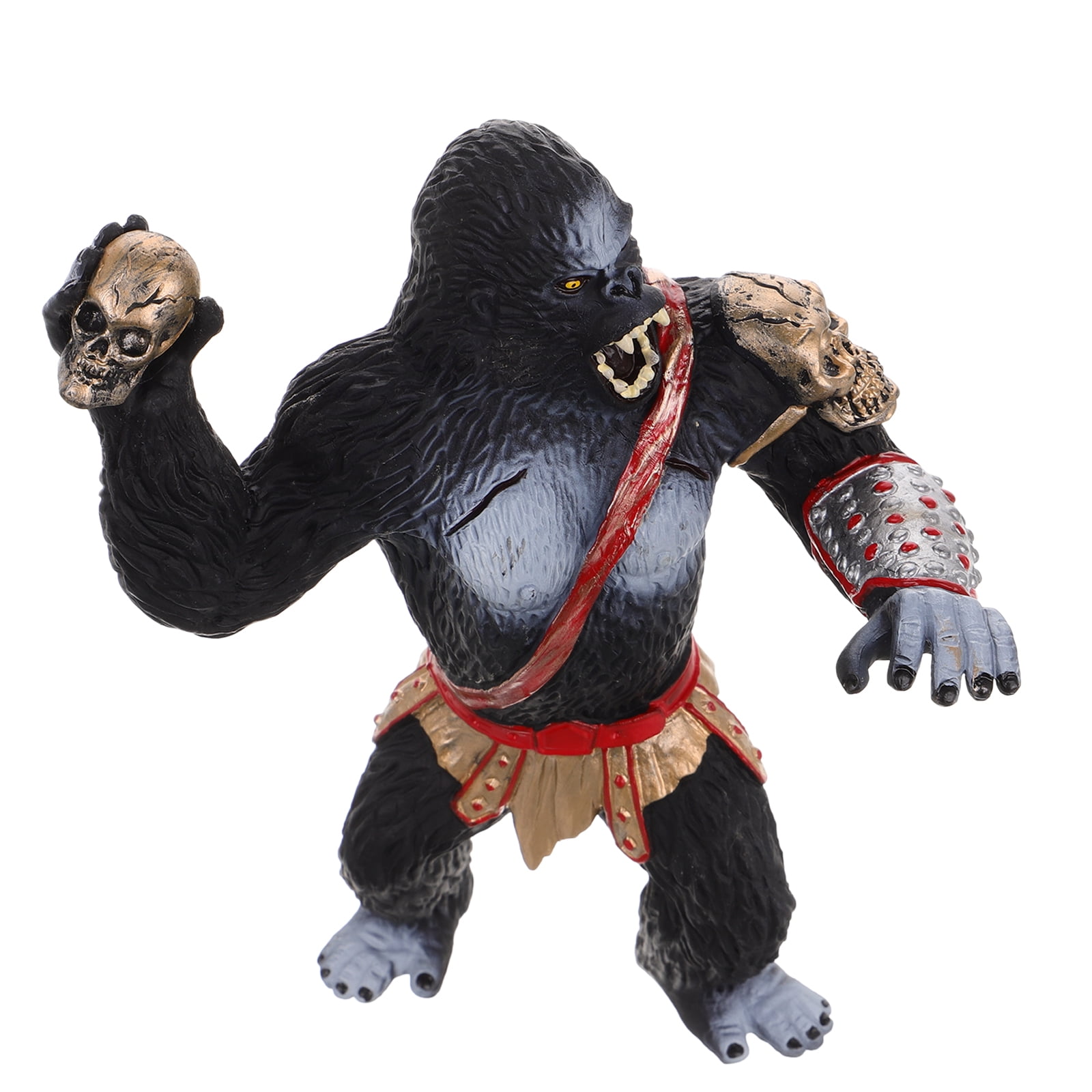 Wildlife Animal Figurine Realistic Gorilla Model Jungle Animal Playsets