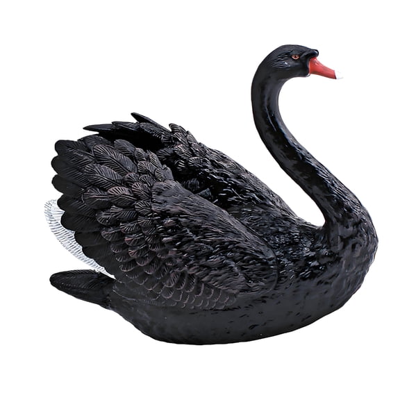 Wildlife Animal Geese Model Geese Statue Elegant Geese Figurine Collections
