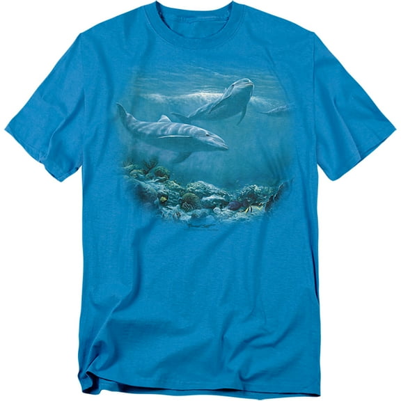 Wildlife T-Shirt Bottlenosed Dolphins Unisex Graphic Tee For Men & Women