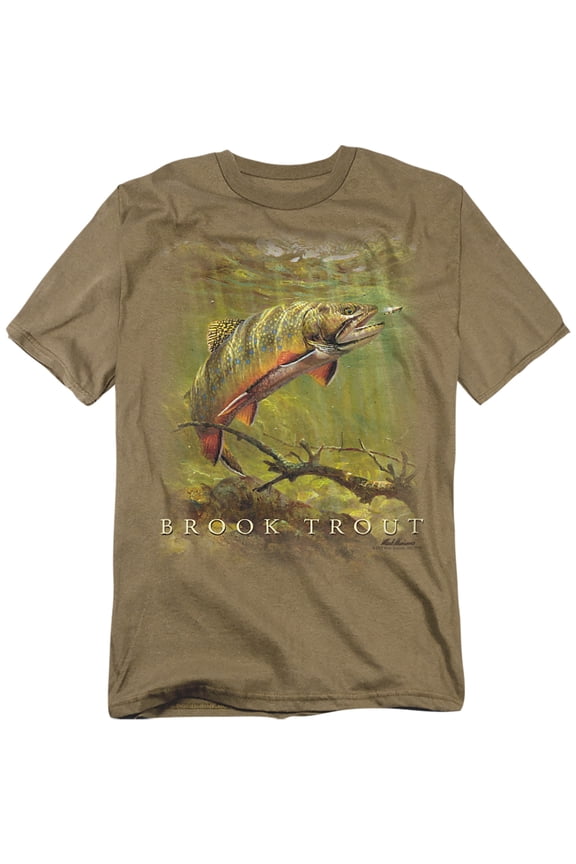 Wildlife T-Shirt Brook Trout Unisex Graphic Tee For Men & Women