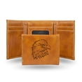 thumbnail image 1 of Wildlife   Brown Laser Engraved Tri-Fold Wallet - Men's Accessory, 1 of 6