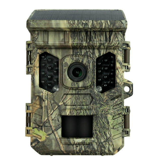 Wildlife Camera Solar Energy Trail Cam 4K with 1080P Night Vision