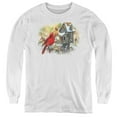 thumbnail image 1 of Wildlife Cardinals Rustic Retreat Youth Long Sleeve T-Shirt White, 1 of 1