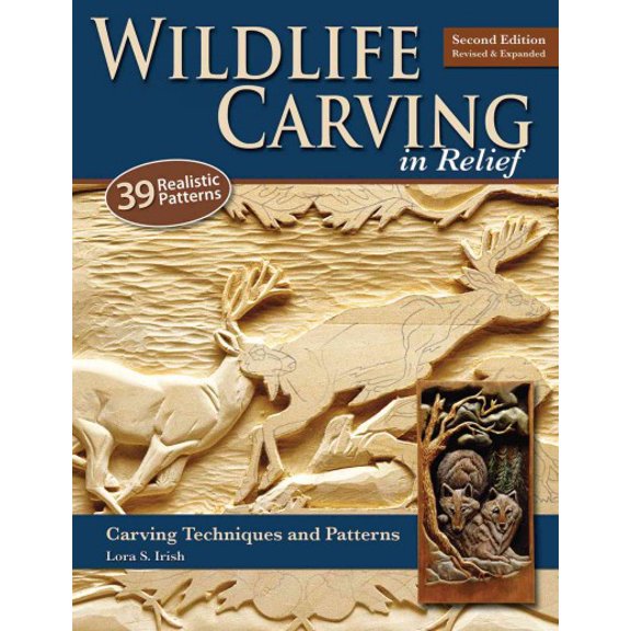 Pre-Owned Wildlife Carving in Relief: Carving Techniques and Patterns (Paperback) 1565234480 9781565234482