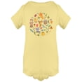 thumbnail image 1 of Wildlife Circle Bodysuit Infant -Image by Shutterstock,  Newborn, 1 of 5