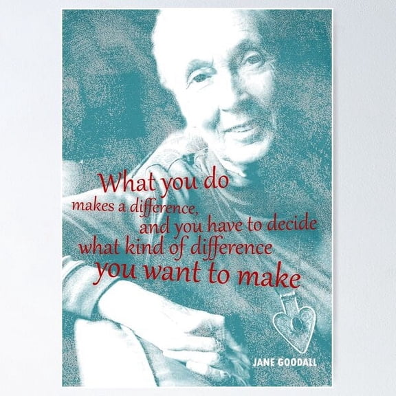 Wildlife Conservation Quote Typography Poster, Poster Home Decor, Poster Only