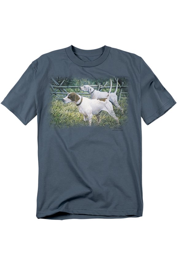 Wildlife T-Shirt English Pointer Pair Unisex Graphic Tee For Men & Women