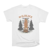 Wildlife Fighter Bear T-Shirt Tee Gift For Him Merch For Her Apparel For Friend