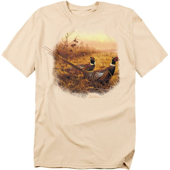 Wildlife T-Shirt First Alert Pheasants Unisex Graphic Tee For Men & Women