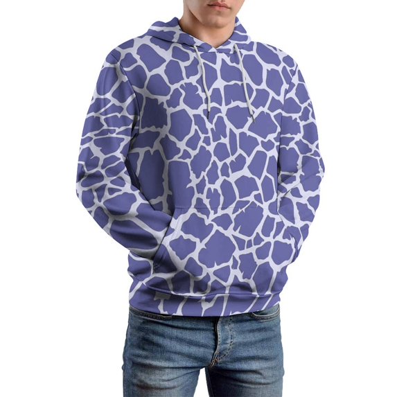 Wildlife Giraffe Casual Hoodies Man Animal Print Pretty Graphic Hooded Sweatshirts Spring Long Sleeve Fashion Oversized Hoodie