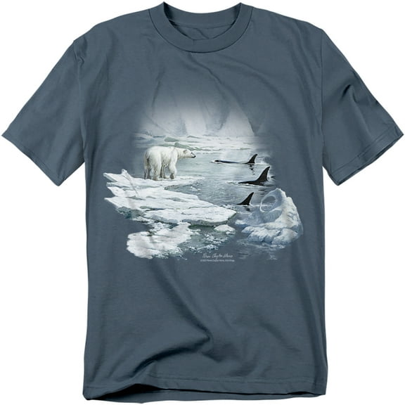 Wildlife T-Shirt Glaciers Egdge Unisex Graphic Tee For Men & Women