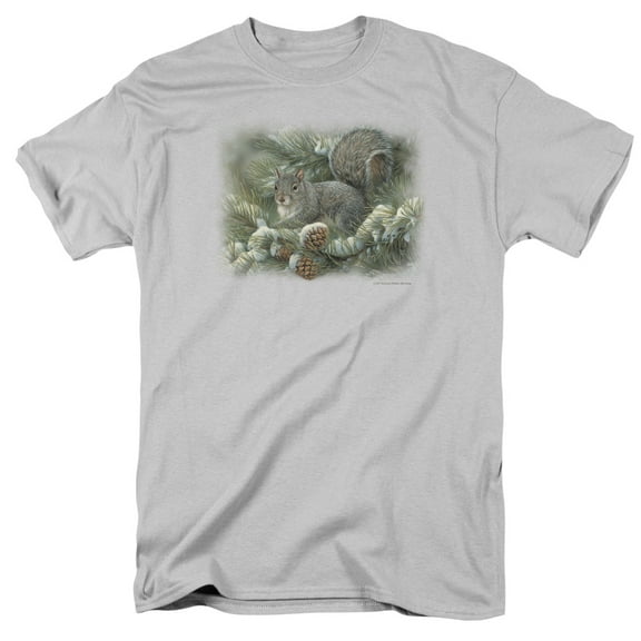 Wildlife - Gray Squirrel - Short Sleeve Shirt - Medium