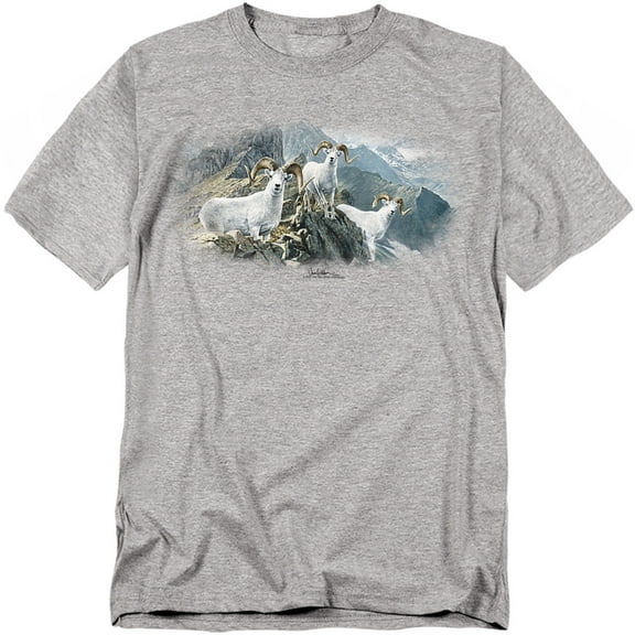 Wildlife T-Shirt High Trails Dall Sheep Unisex Graphic Tee For Men & Women
