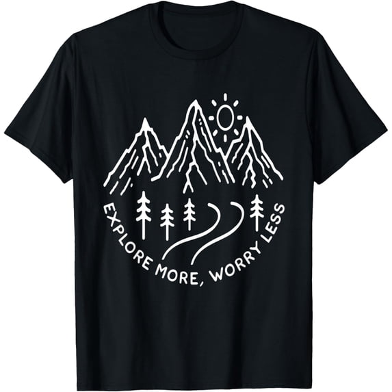 Wildlife Hiking Camping Mountain Travel Adventure Road Trip T-Shirt