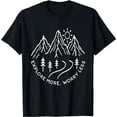 thumbnail image 1 of Wildlife Hiking Camping Mountain Travel Adventure Road Trip T-Shirt, 1 of 5