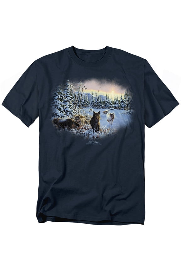 Wildlife T-Shirt Hunters Moon The Spoils Unisex Graphic Tee For Men & Women