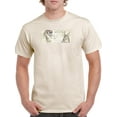 thumbnail image 1 of Wildlife Journal Deer T-Shirt Men -Jennifer Paxton Parker Designs, Male Large, 1 of 4