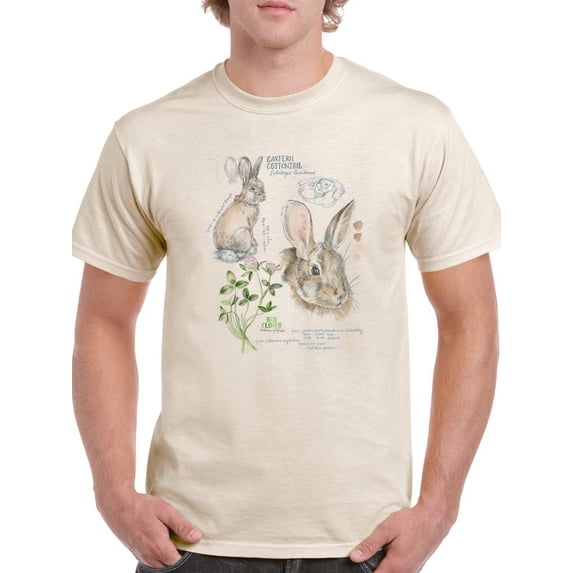 Wildlife Journals Ii. T-Shirt Men -Jennifer Paxton Parker Designs, Male 4X-Large