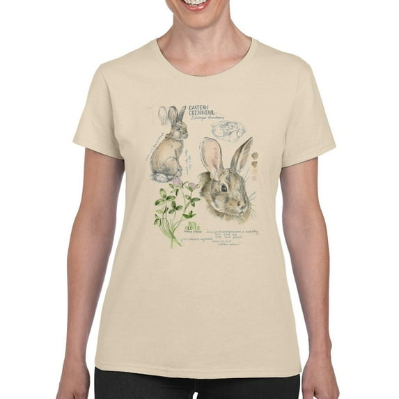 Wildlife Journals Ii. T-Shirt Women -Jennifer Paxton Parker Designs, Female 3X-Large