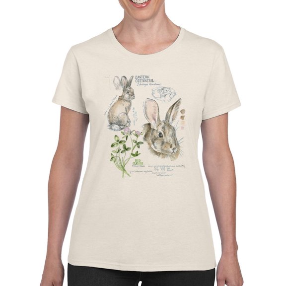 Wildlife Journals Ii. T-Shirt Women -Jennifer Paxton Parker Designs, Female Medium