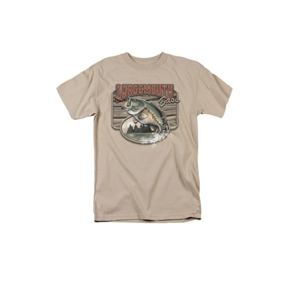 Wildlife Large Mouth Bass Officially Licensed Adult T Shirt