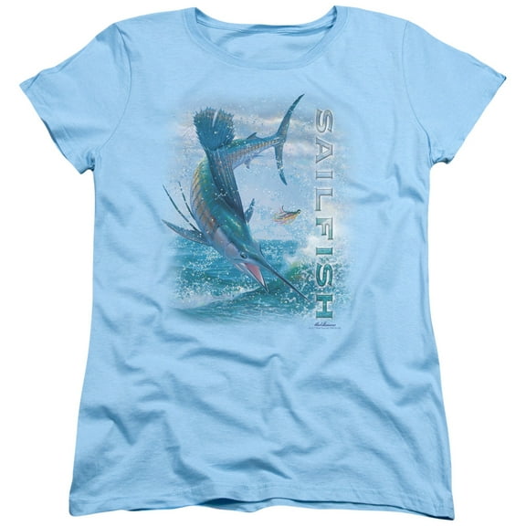 Wildlife - Leaping Sailfish - Women's Short Sleeve Shirt - X-Large
