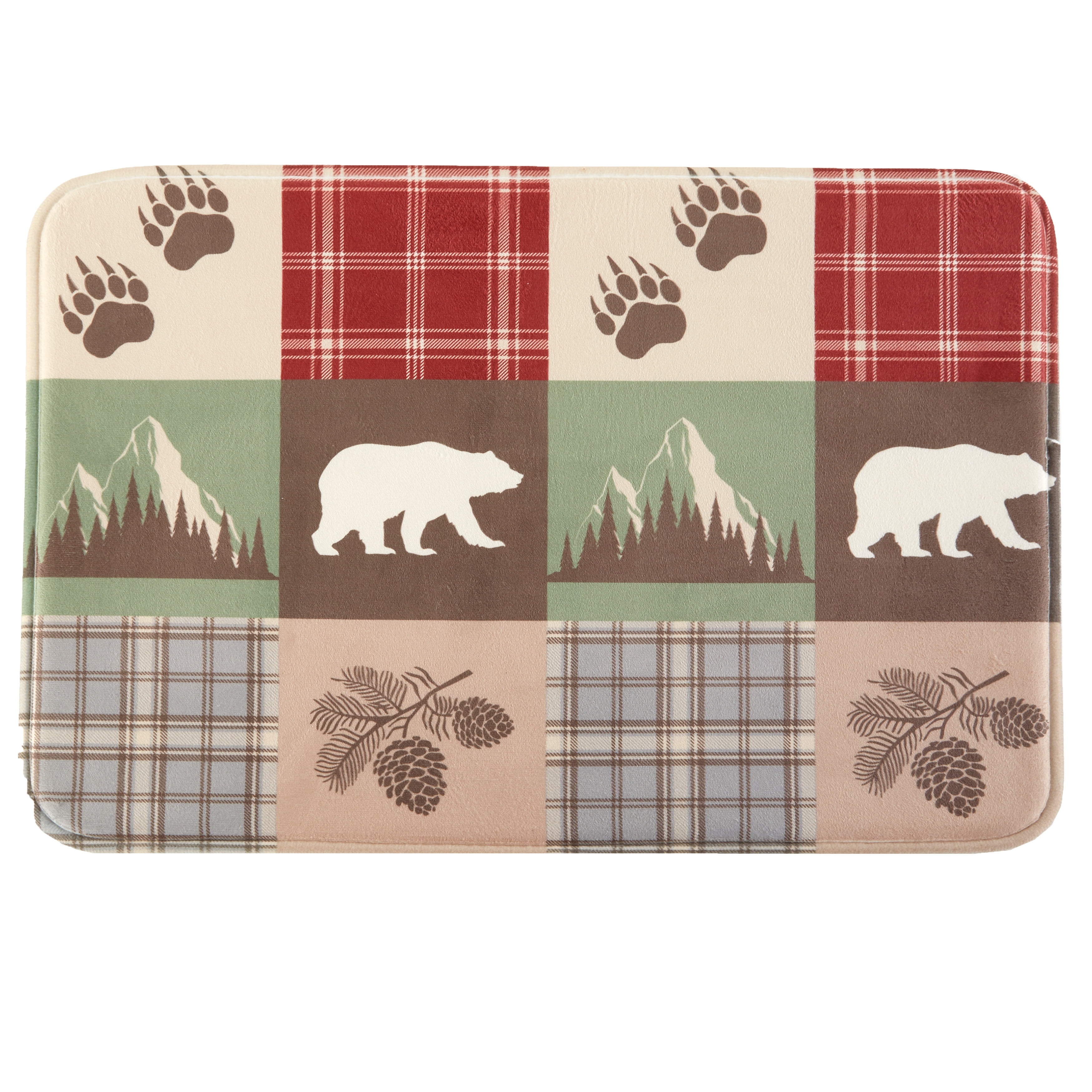 Wildlife Lodge Bath Rug