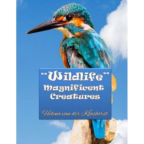 Wildlife Magnificent Creatures: Grayscale coloring, (Paperback)