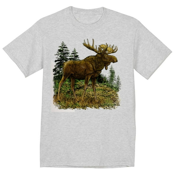 Wildlife Moose Gifts Accessories T-shirt Mens Graphic Tees Clothing Apparel