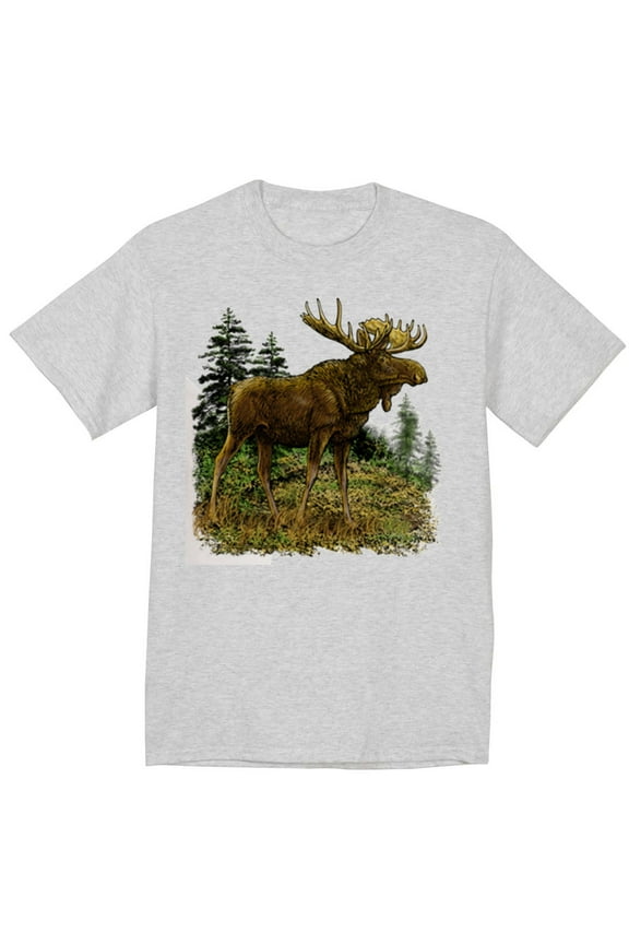 Wildlife Moose Gifts Accessories T-shirt Mens Graphic Tees Clothing Apparel
