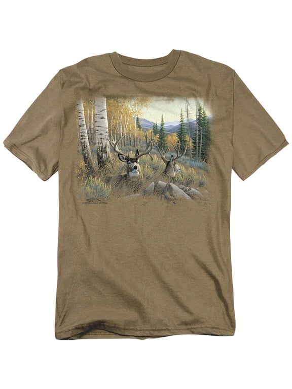 Wildlife T-Shirt Mule Deer Unisex Graphic Tee For Men & Women