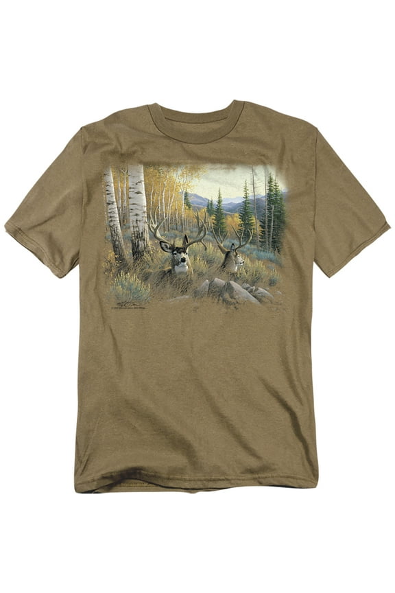 Wildlife T-Shirt Mule Deer Unisex Graphic Tee For Men & Women